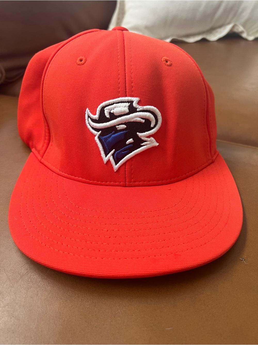 Richardson PTS20 Pulse Performance FlexFit Hat Red/Blue Bandit Logo Small-Medium